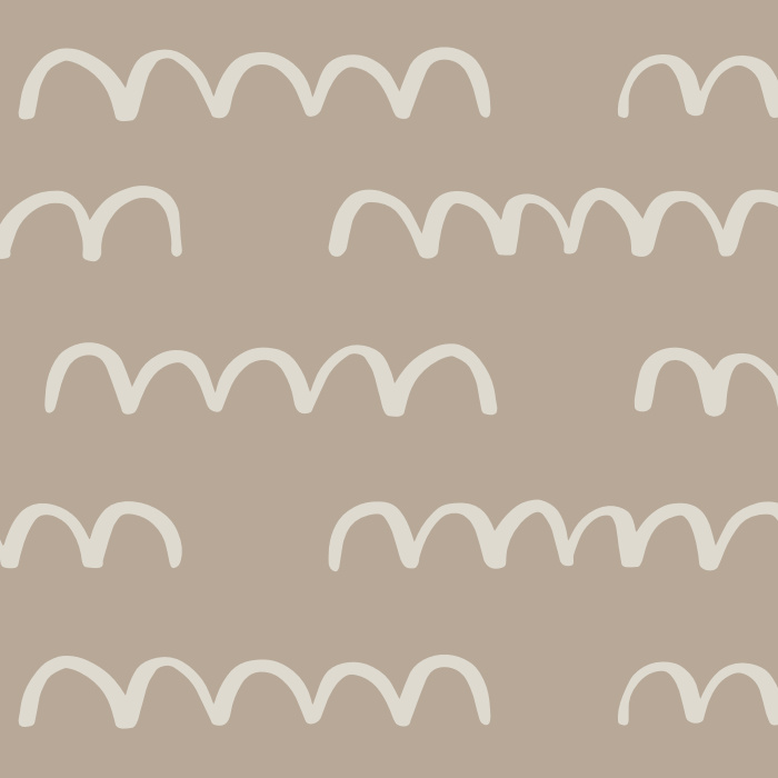 Create the perfect room for your child with the cute look of our Wiggly Scallop Peel And Stick Removable Wallpaper.