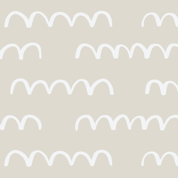 Create the perfect room for your child with the cute look of our Wiggly Scallop Peel And Stick Removable Wallpaper.