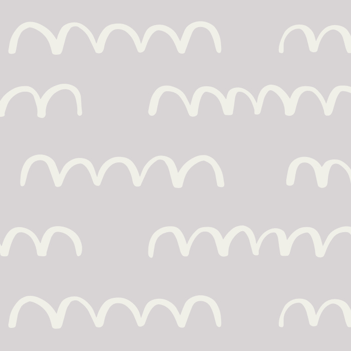 Create the perfect room for your child with the cute look of our Wiggly Scallop Peel And Stick Removable Wallpaper.