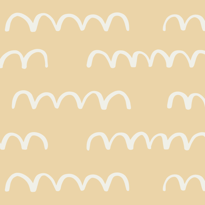 Create the perfect room for your child with the cute look of our Wiggly Scallop Peel And Stick Removable Wallpaper.