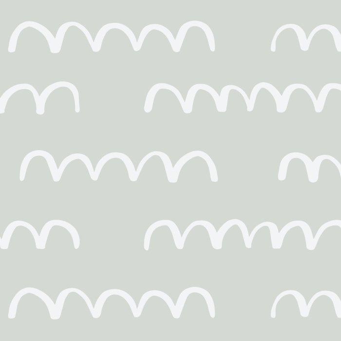 Create the perfect room for your child with the cute look of our Wiggly Scallop Peel And Stick Removable Wallpaper.