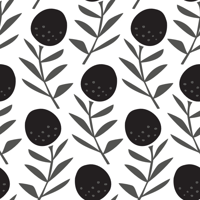 Add a floral touch to any wall in your home with our Retro Stems Peel And Stick Removable Wallpaper.