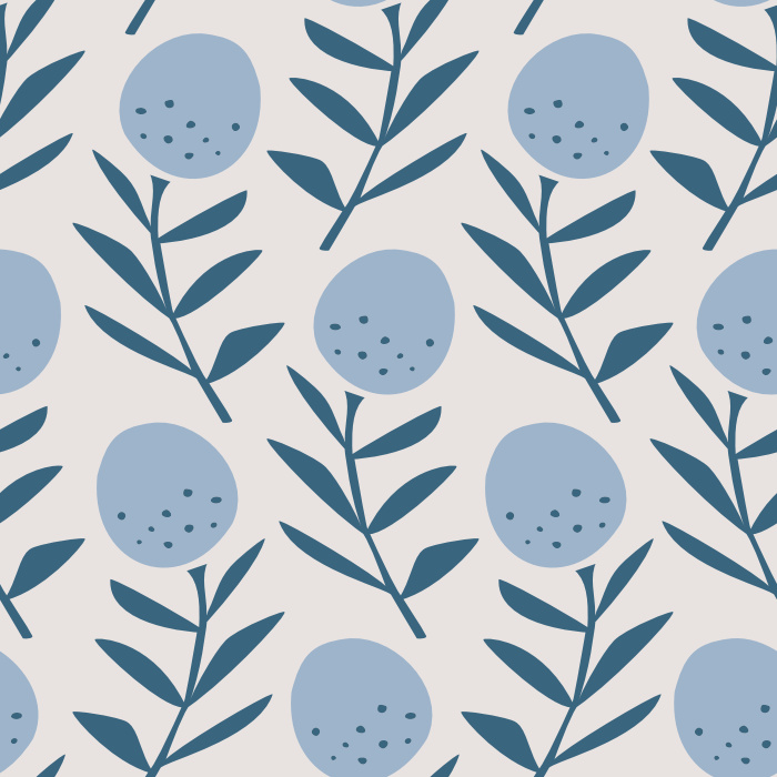 Add a floral touch to any wall in your home with our Retro Stems Peel And Stick Removable Wallpaper.