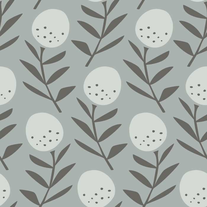 Add a floral touch to any wall in your home with our Retro Stems Peel And Stick Removable Wallpaper.