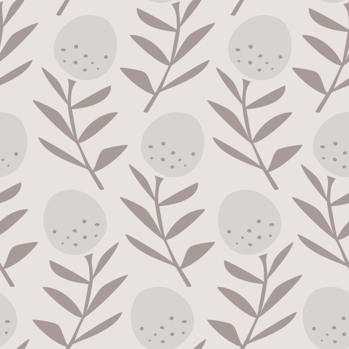 Add a floral touch to any wall in your home with our Retro Stems Peel And Stick Removable Wallpaper.