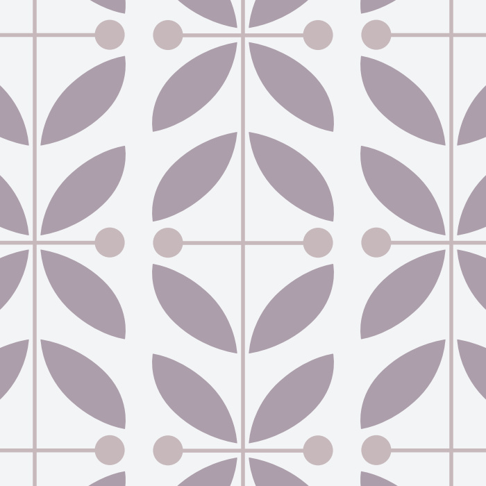 Create the perfect mid-century modern feel for your home with our Tiled Leaves Peel And Stick Removable Wallpaper. 