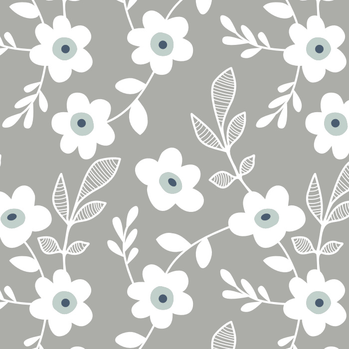 Our Flowing Florals Peel And Stick Removable Wallpaper are sure to make any wall in your home pop!