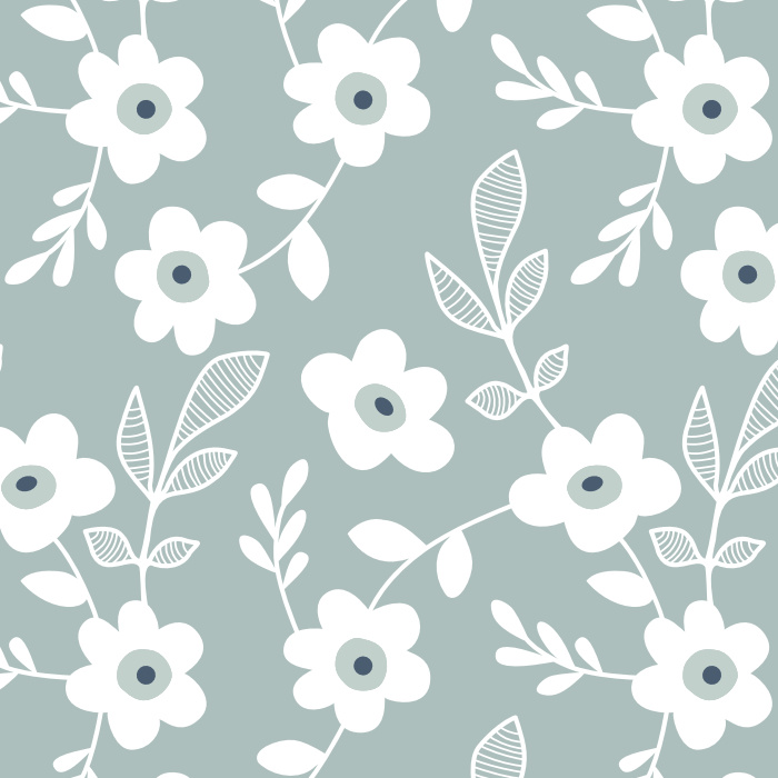 Our Flowing Florals Peel And Stick Removable Wallpaper are sure to make any wall in your home pop!