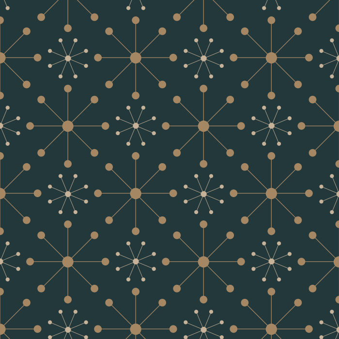 Add an eye-catching to any wall in your home with our Radiant Deco Peel And Stick Removable Wallpaper.