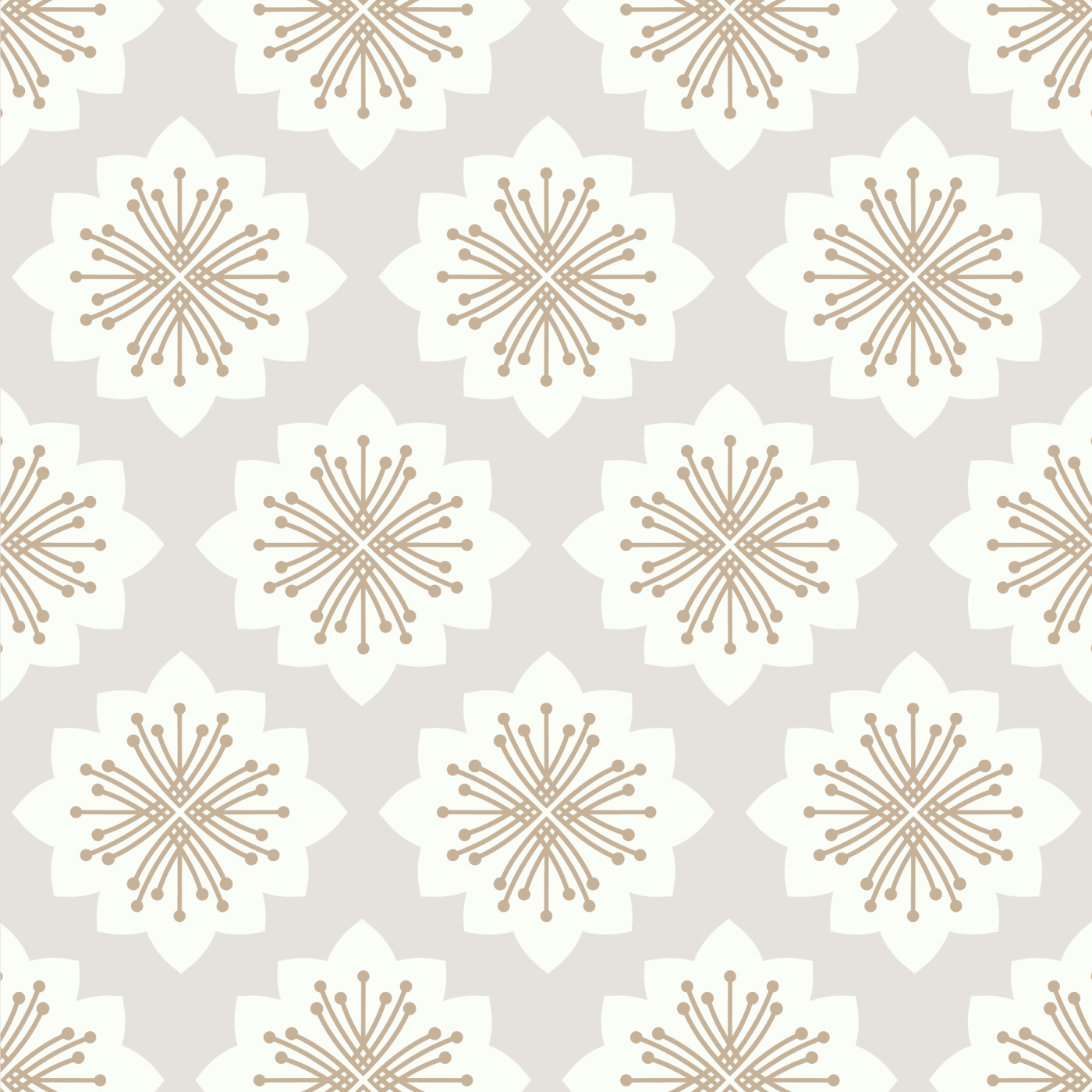 Retro Dandelion Wallpaper