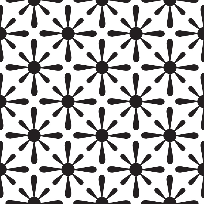 Create the perfect accent wall with our Funky Shape Peel And Stick Removable Wallpaper.