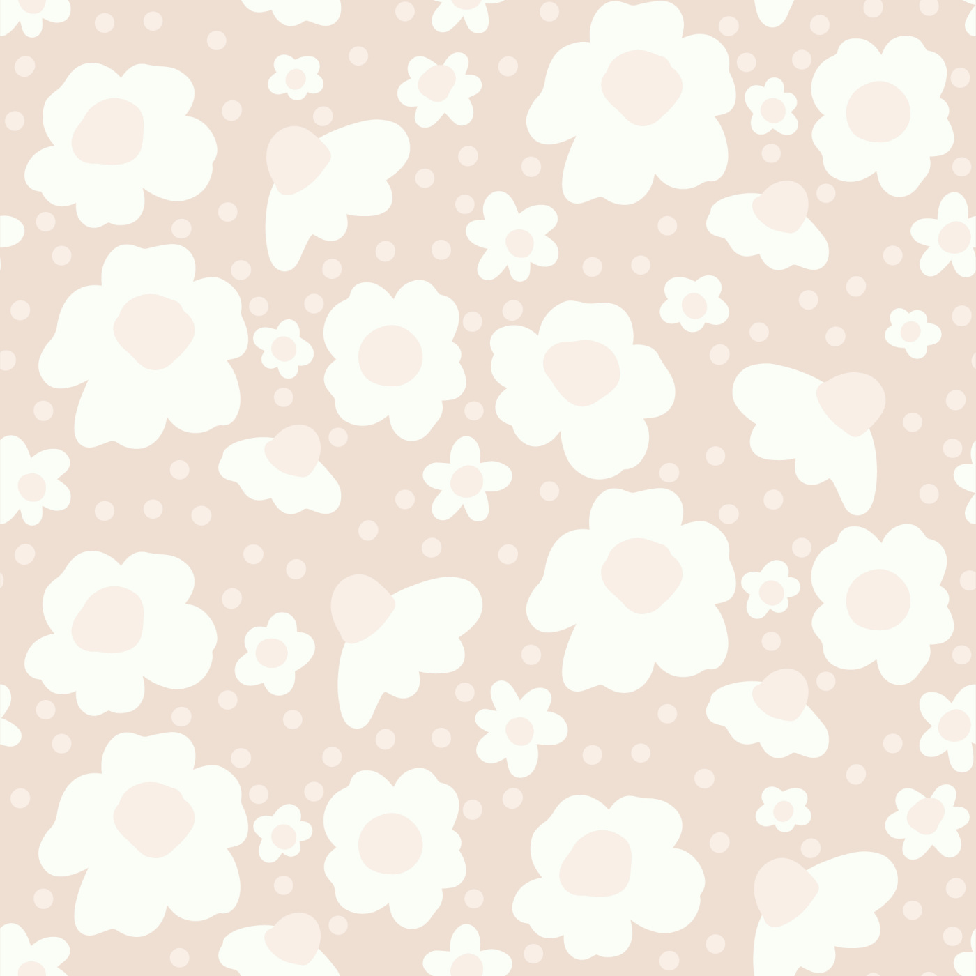 Funky Floral Wallpaper