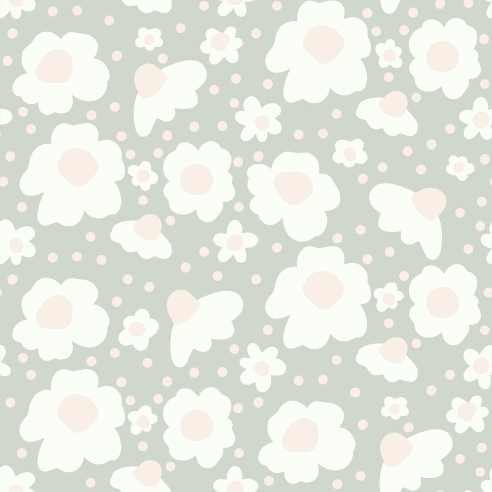 Bring the look of every flourishing garden to your walls with our Funky Floral Peel And Stick Removable Wallpaper.