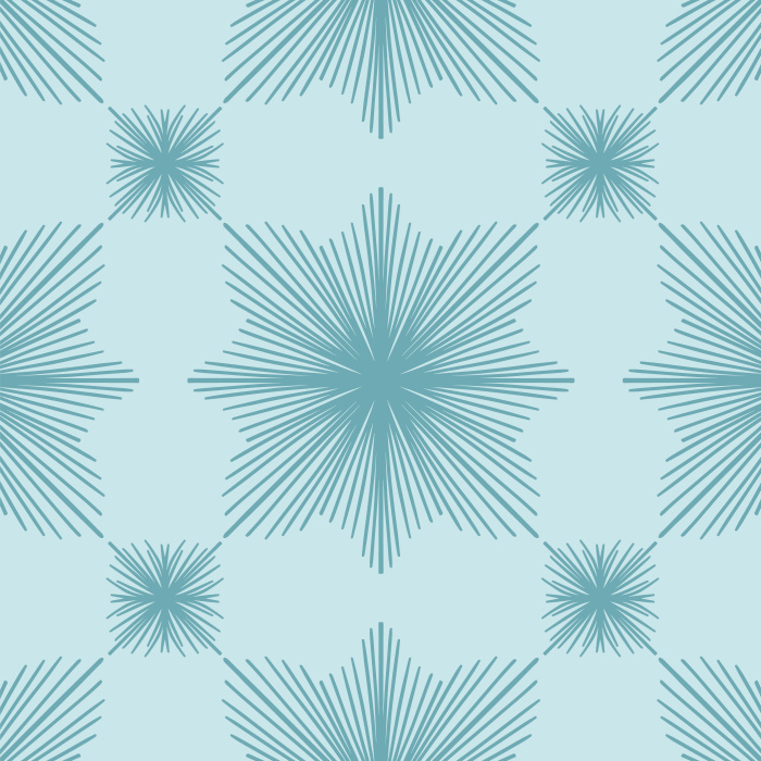 Make a statement on any wall in your home with our Vintage Bursts Peel And Stick Removable Wallpaper.