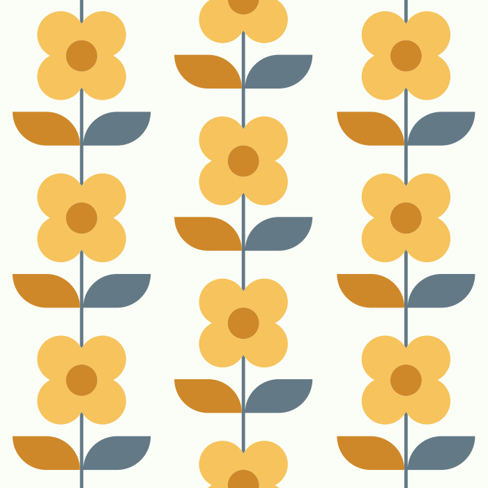 Our Sprouting Daisies Peel And Stick Removable Wallpaper brings the look of a flourishing garden to any wall in your home.