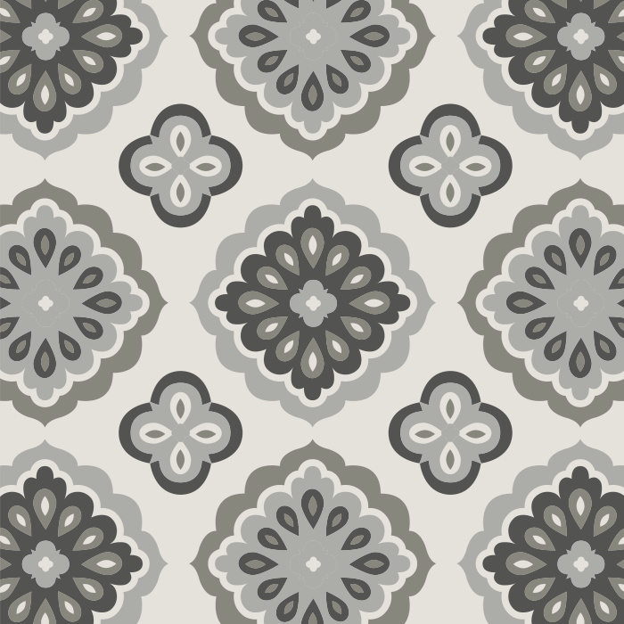 Create a classically exotic aesthetic for your home with our Eastern Medallions Peel And Stick Removable Wallpaper.