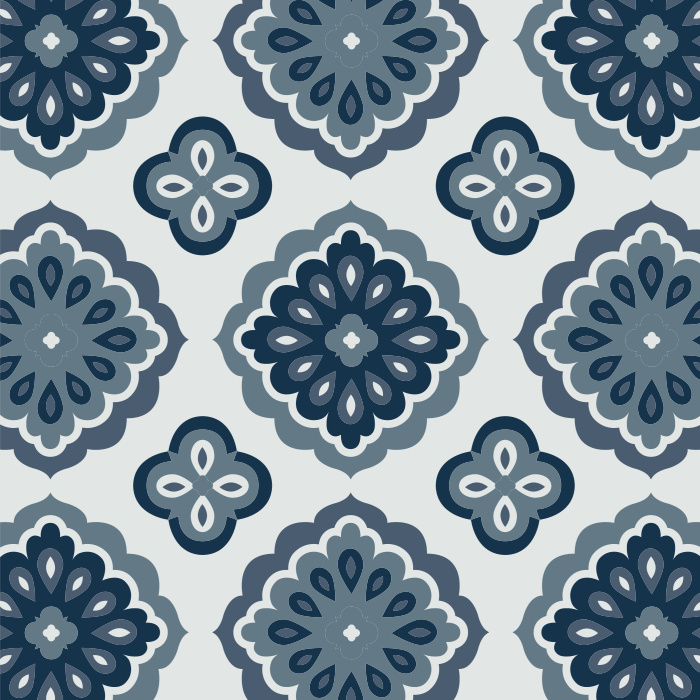 Create a classically exotic aesthetic for your home with our Eastern Medallions Peel And Stick Removable Wallpaper.