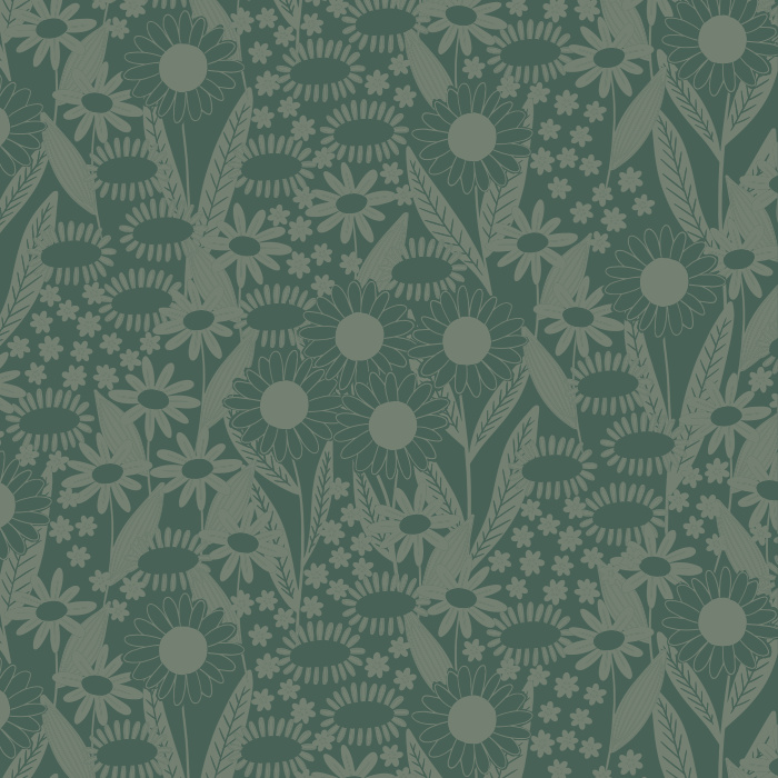 Add an eye-catching design to any wall in your home Retro Field Peel And Stick Removable Wallpaper.