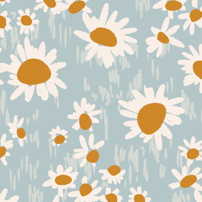 Add a fun floral pattern to any room with our Dear Daisy Peel And Stick Removable Wallpaper. 