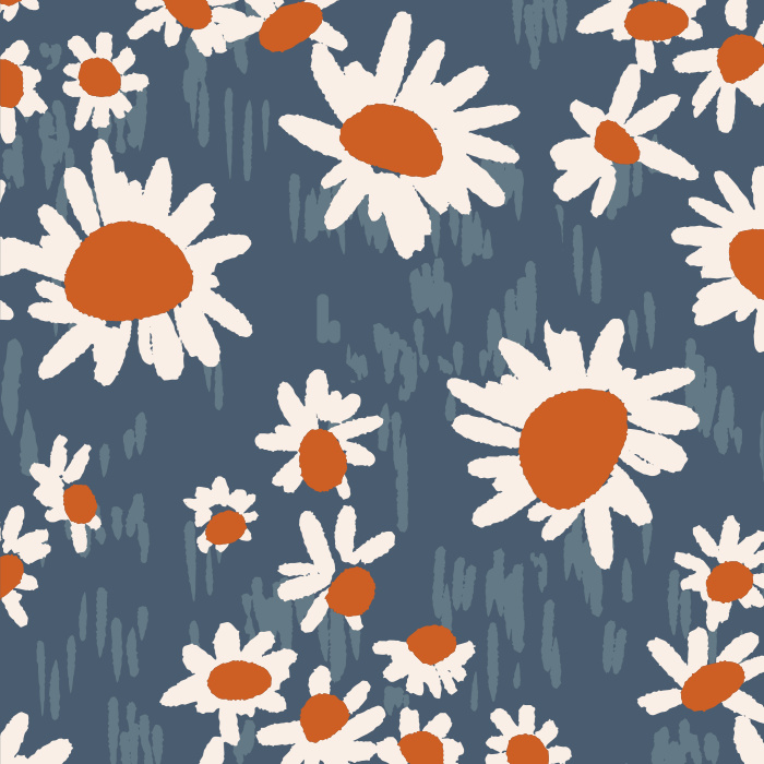 Add a fun floral pattern to any room with our Dear Daisy Peel And Stick Removable Wallpaper.