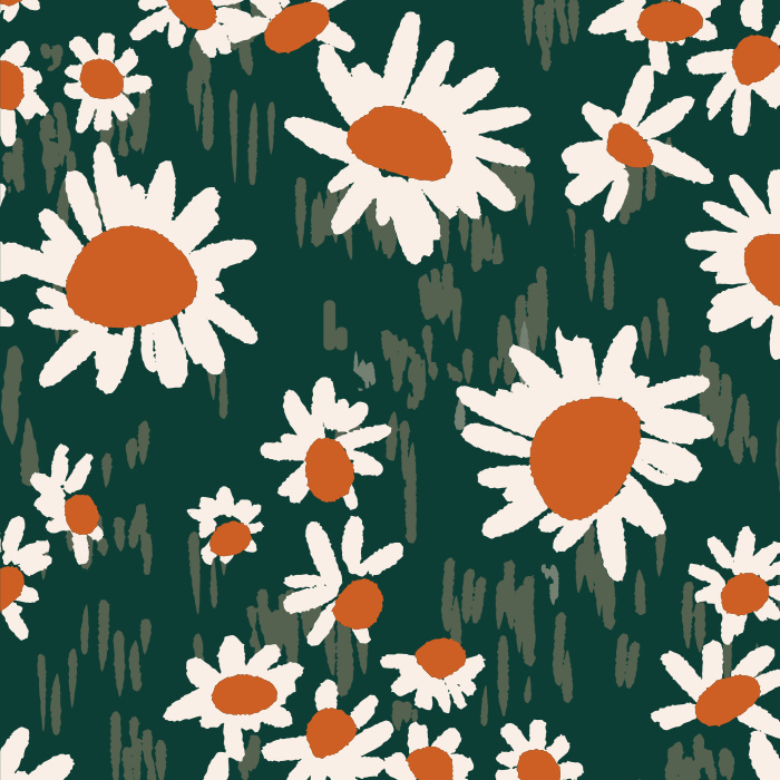 Add a fun floral pattern to any room with our Dear Daisy Peel And Stick Removable Wallpaper. 