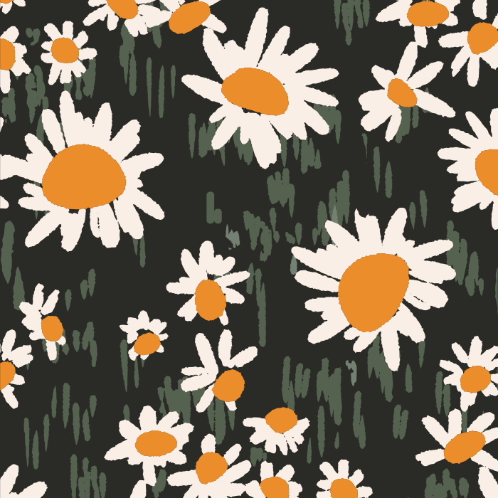 Add a fun floral pattern to any room with our Dear Daisy Peel And Stick Removable Wallpaper. 