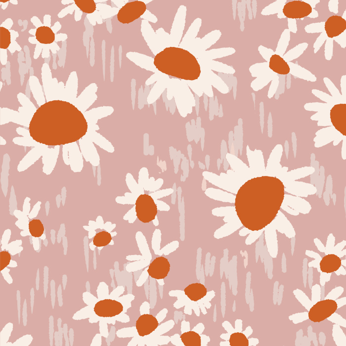 Add a fun floral pattern to any room with our Dear Daisy Peel And Stick Removable Wallpaper.