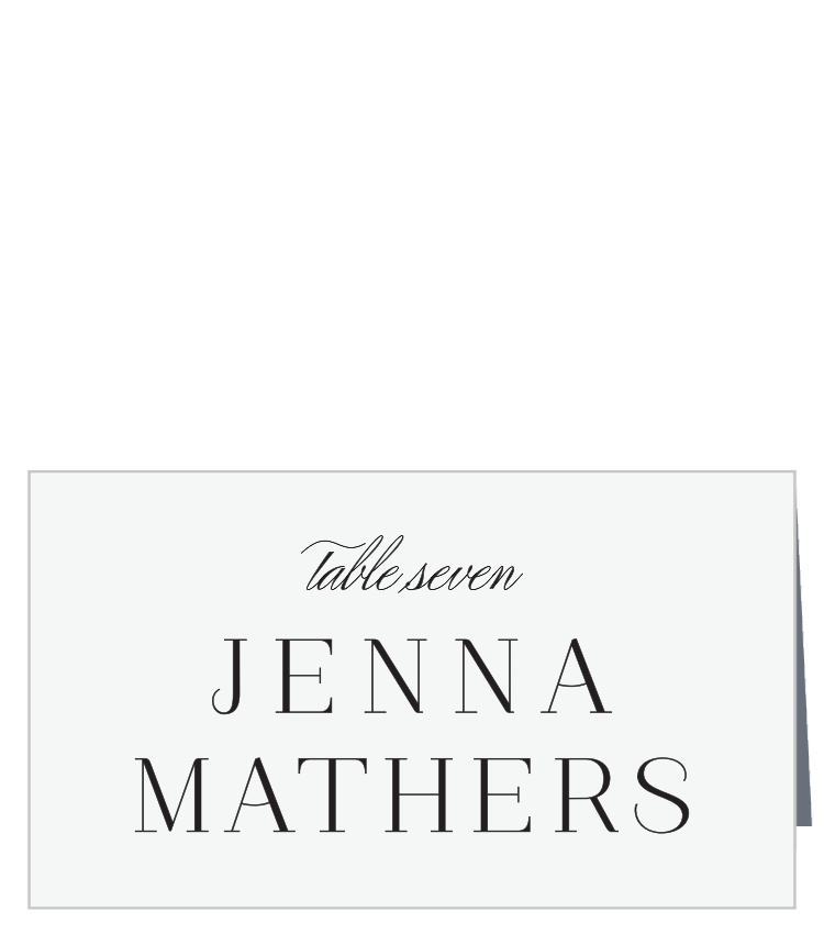 Lovely Opaque Place Cards