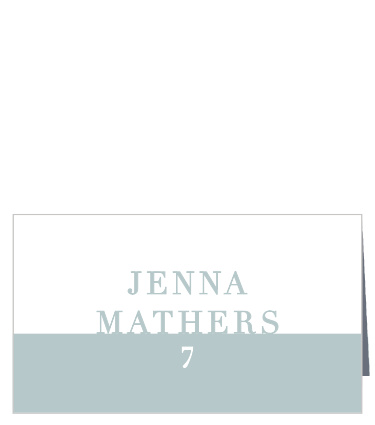 Our Forever & Always Place Cards guide family and friends to their seats with ease.