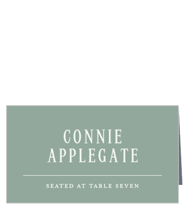 Make sure each guest feels important with our Picturesque Tea Place Cards.