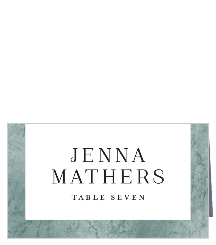 Formal Ticket Place Cards by Basic Invite