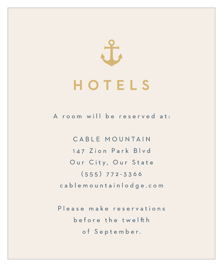 Maritime Anchor Accommodation Cards