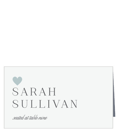 Give everybody a special place at your celebration with our Rings & Stripes Place Cards. 