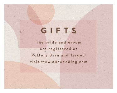 Mod Shapes Wedding Invitations by Basic Invite