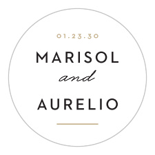 The Mod Grid Wedding Stickers will add a cute finishing touch to your envelopes and other products!