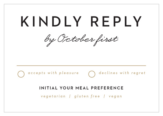 The Mod Grid Response Cards will help you get an accurate headcount to better plan your event! 