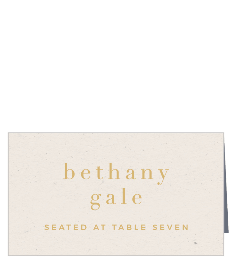 Wood Collage Place Cards
