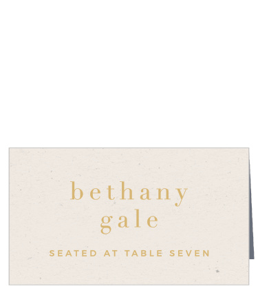 Family and friends will have no issue finding their way to their seats with the help of our Wood Collage Place Cards.