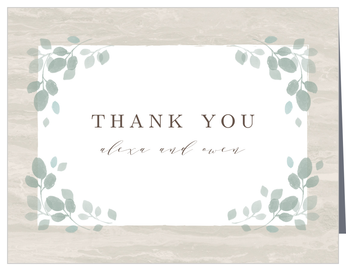 Aspen Trees Wedding Thank You Cards