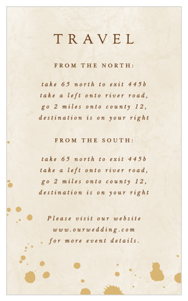 Help everyone find their way with our Painted Stone Direction Cards.