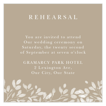 This earthy, organic design