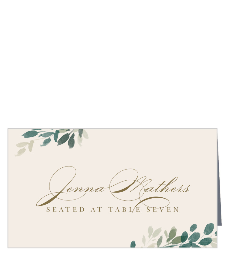 Hanging Canopy Place Cards