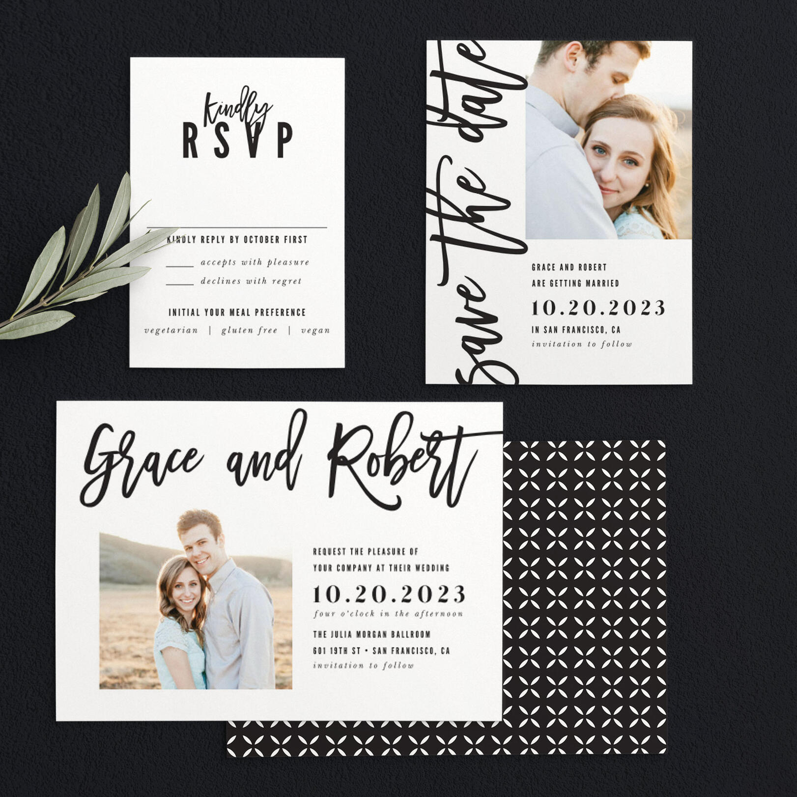 Sweet Simplicity Wedding Invitations by Basic Invite