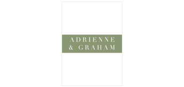 Add the perfect touch to all of your cards with our Engraved Elegance Wedding Belly Bands.