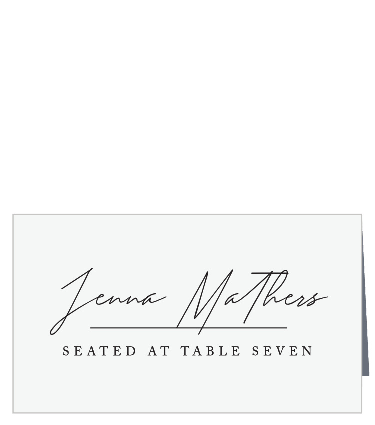 Minimal Magnifique Place Cards