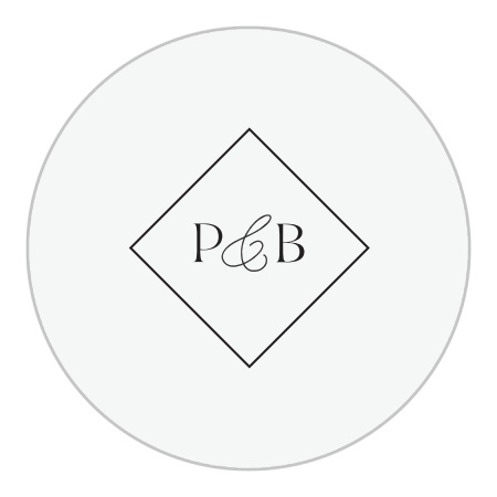 Minimal Magnifique Wedding Stickers