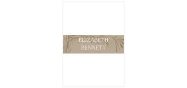 Personalize your wedding cards with added detail by including our Botanical Romance Wedding Belly Bands in your suite of paper products.