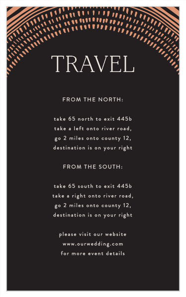 Boho Radiance Direction Cards