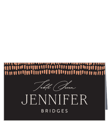 Give everyone a place at your big event with our Boho Radiance Place Cards.