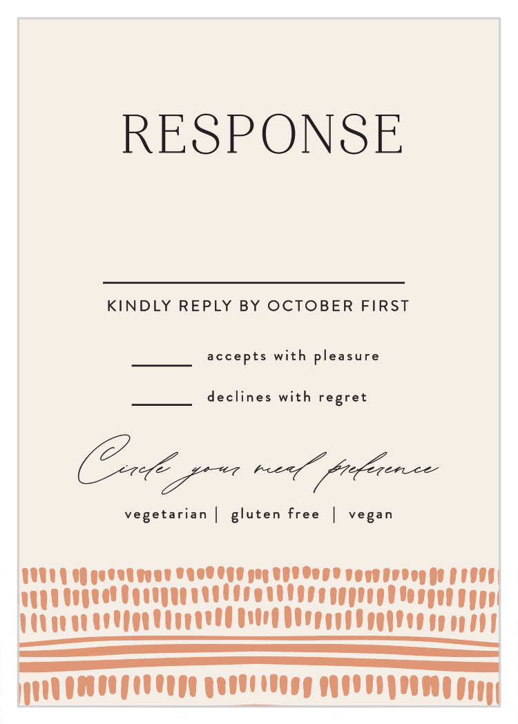 Boho Radiance Response Cards